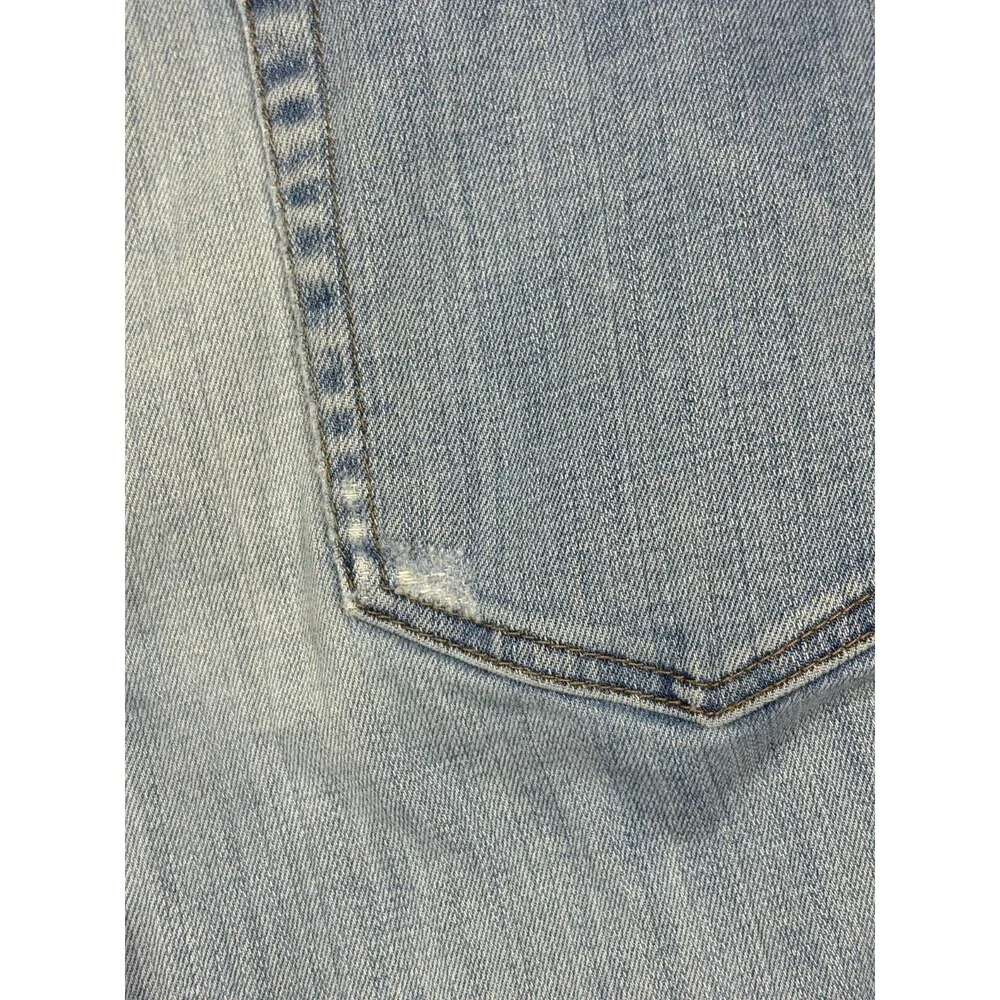 J.Crew The Sutton Jeans Mens 31x32 Light Wash Straight Stretch Denim Blue